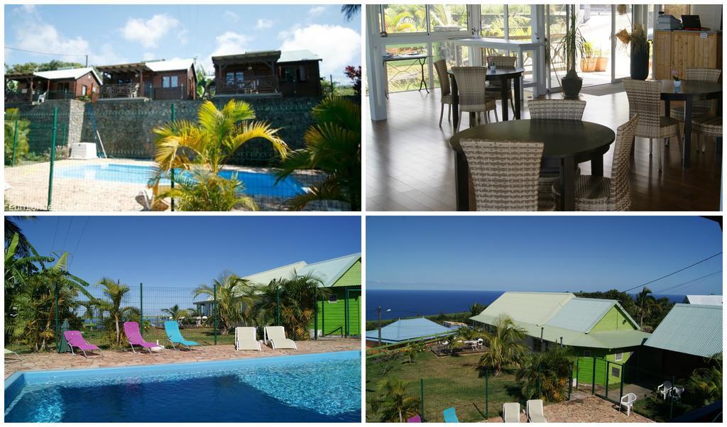 Les Bungalows Les Vanilliers, Sud Sauvage Avec Piscine Saint-Joseph Exterior foto